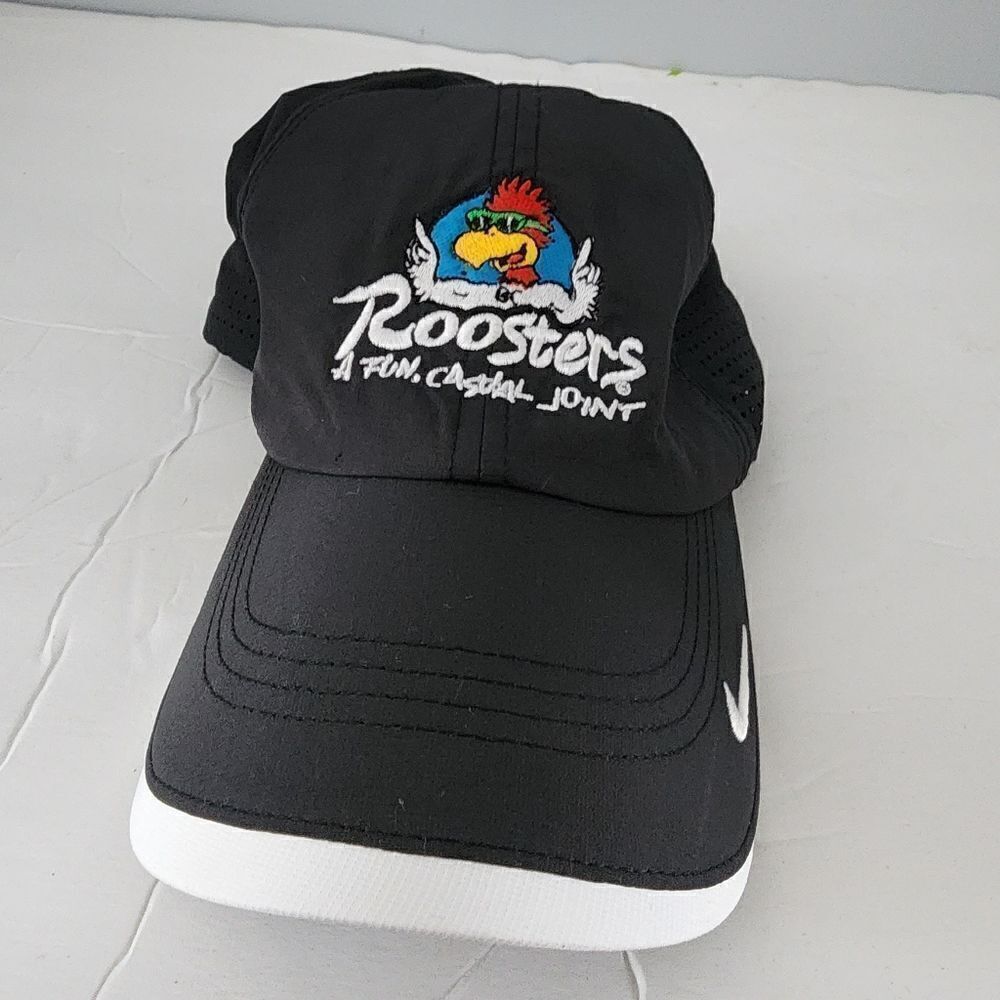 Nikeball Hat Trucker Cap Roosters Restaurant